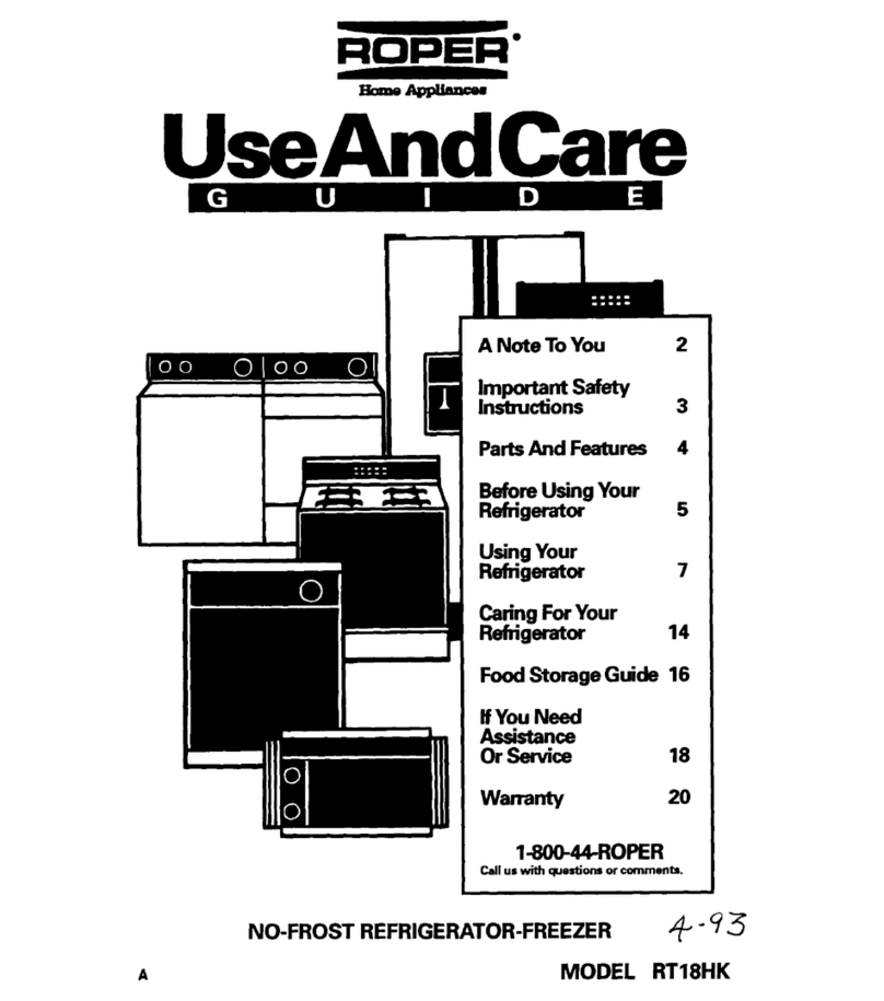Whirlpool RT18HK Use and care