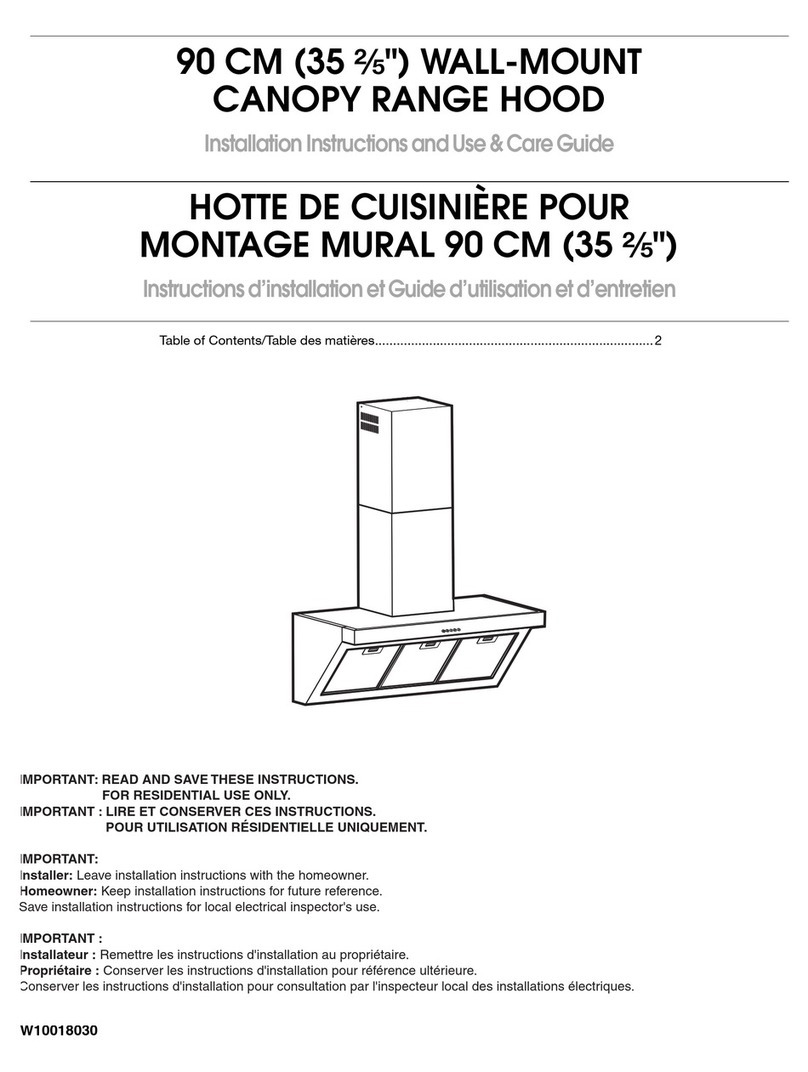 Whirlpool W10029770A Installation instructions and use and care guide