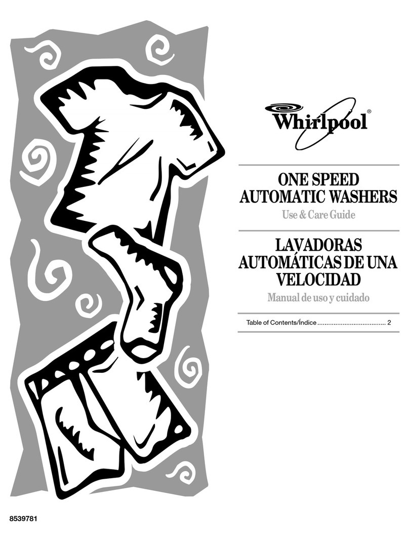 Whirlpool 8539781 Use and care guide