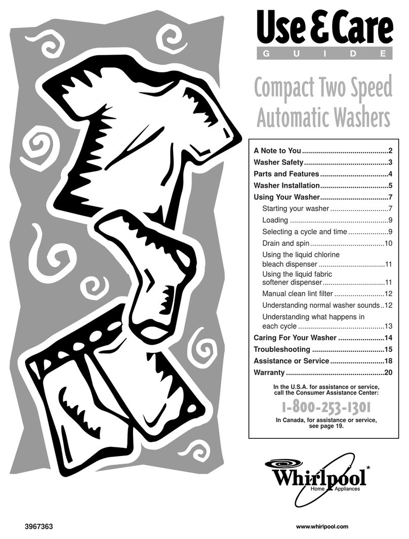 Whirlpool 3967363 User manual