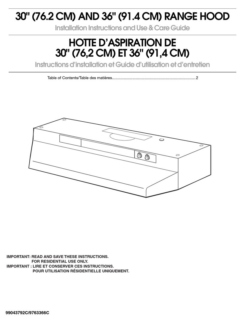 Whirlpool RH3736XL Installation instructions and use and care guide