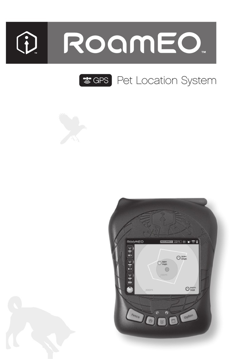 RoamEO RoamEO RoamEO GPS Pet Location System User manual