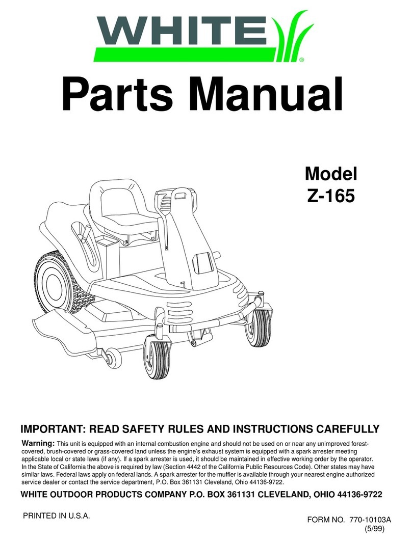 White Z-165 User manual White Z-165 User manual