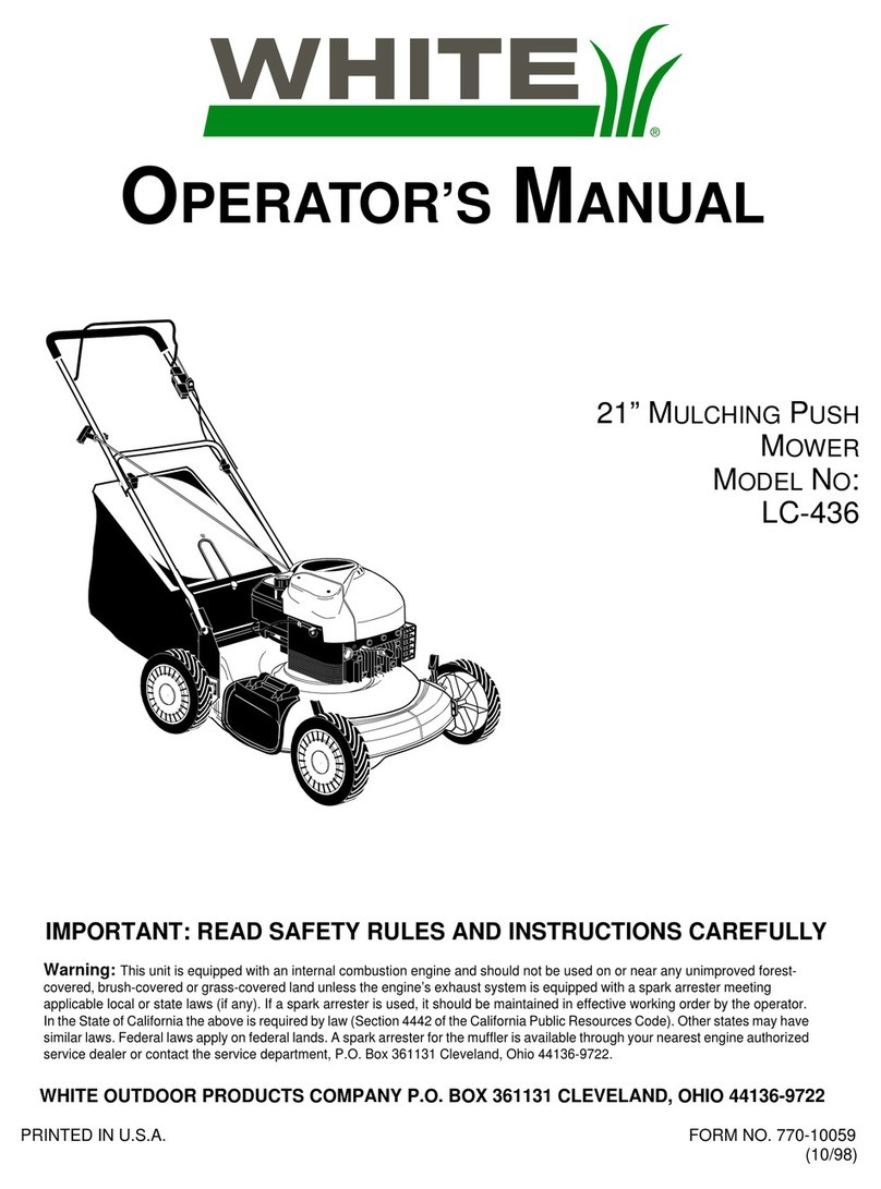 White LC-436 User manual White LC-436 User manual