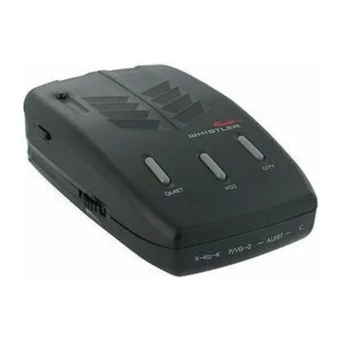 Whistler SRT-30R User manual