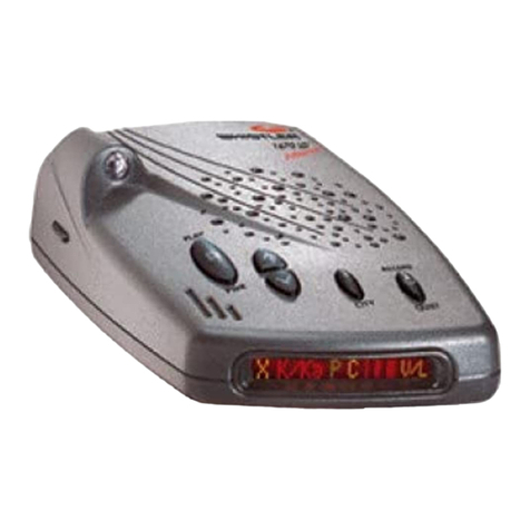 Whistler 1670 User manual