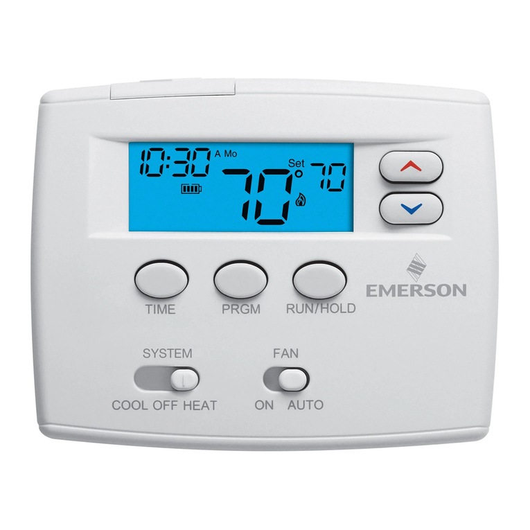 White Rodgers 1F80-0224 Installation and operating instructions