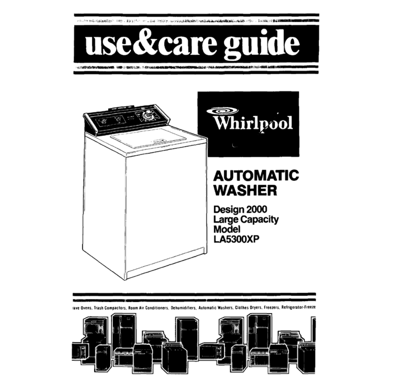 Whirlpool LA53OOXP User manual