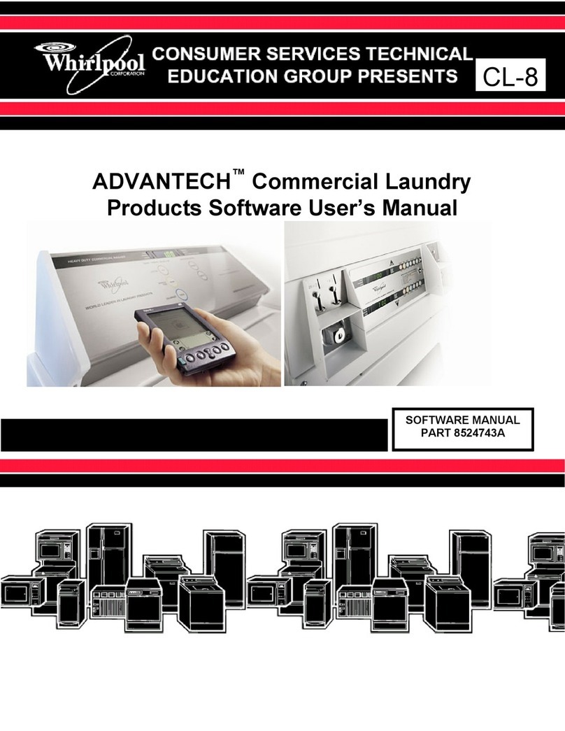 Whirlpool ADVANTECH CL-8 User manual Whirlpool ADVANTECH CL-8 User manual