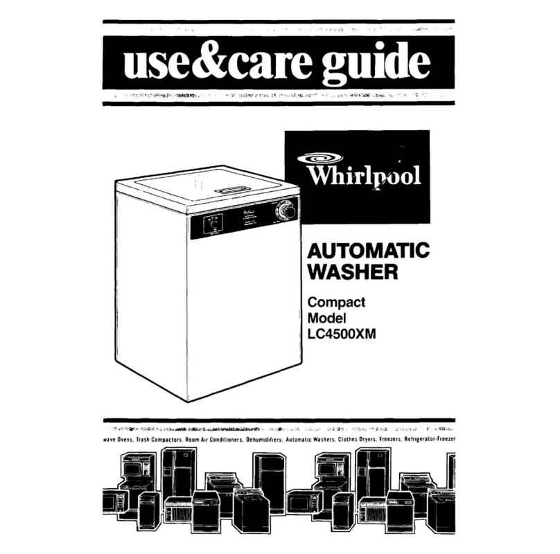 Whirlpool LC4500XM User manual