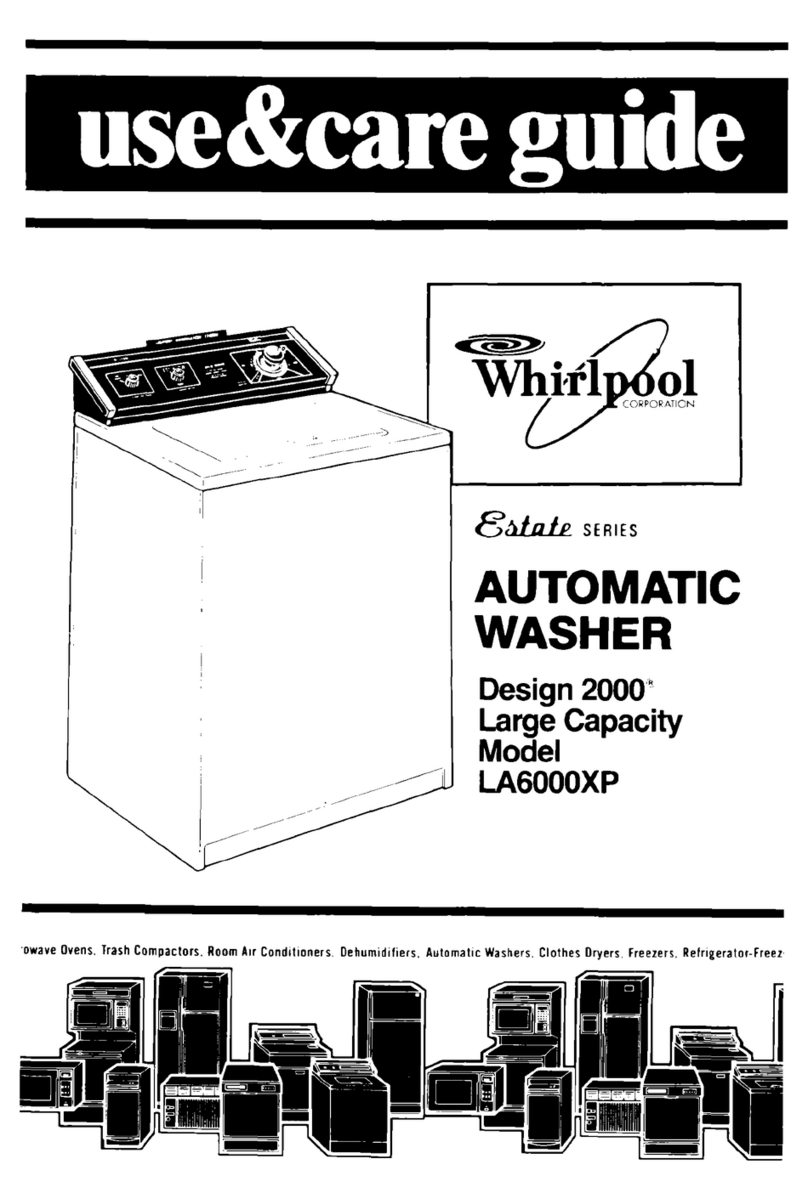 Whirlpool LA6OOOXP Use & care guide