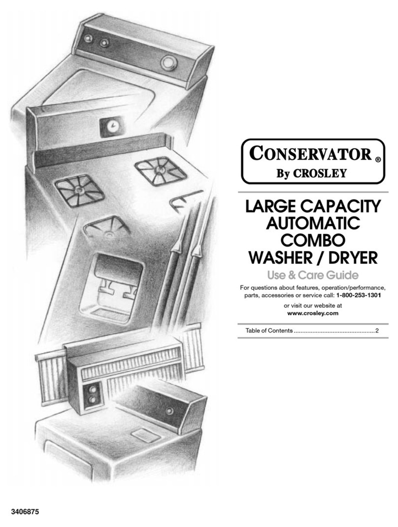 Whirlpool Combination WASHER / DRYER User manual