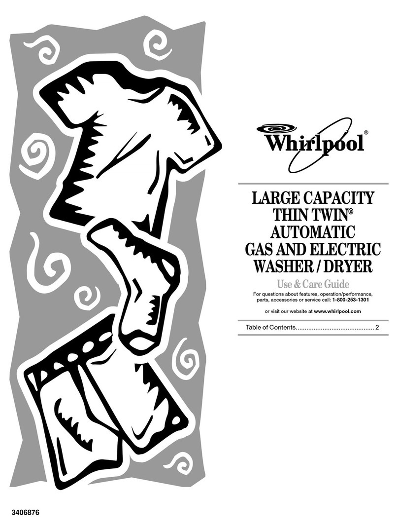 Whirlpool 3406876 Use & care guide Whirlpool 3406876 Use & care guide