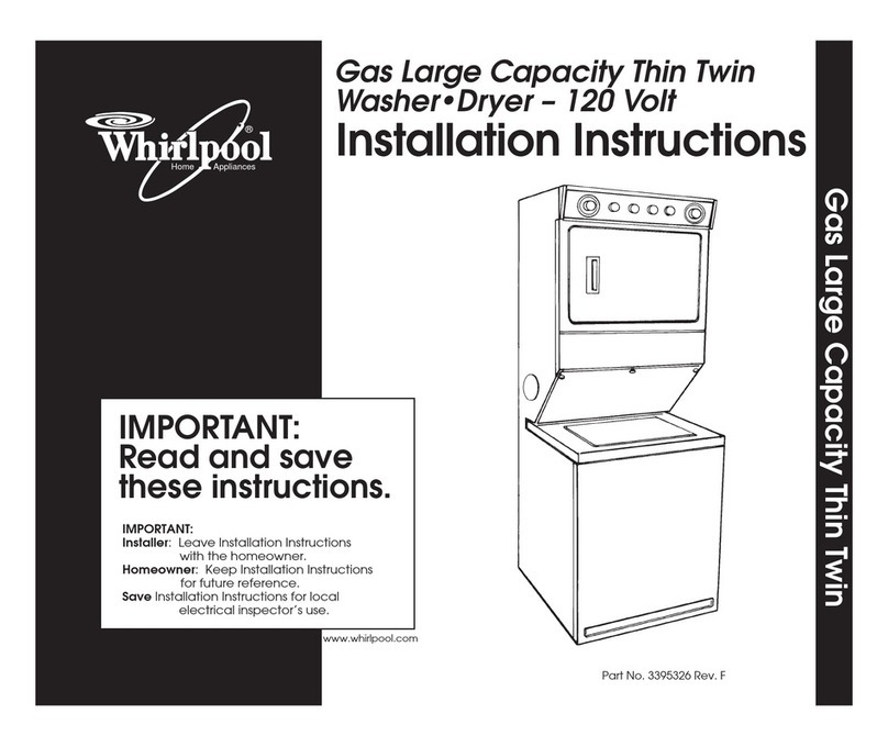 Whirlpool 3395326 User manual