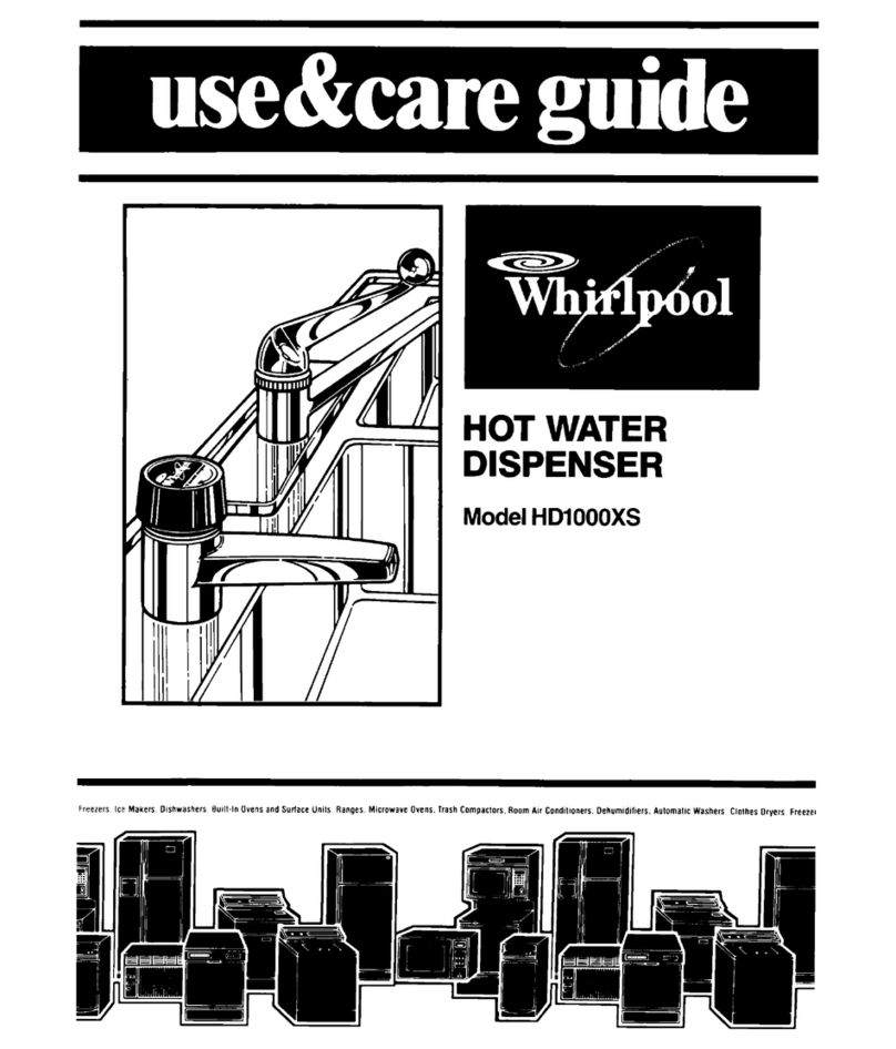 Whirlpool HDIOOOXS User manual