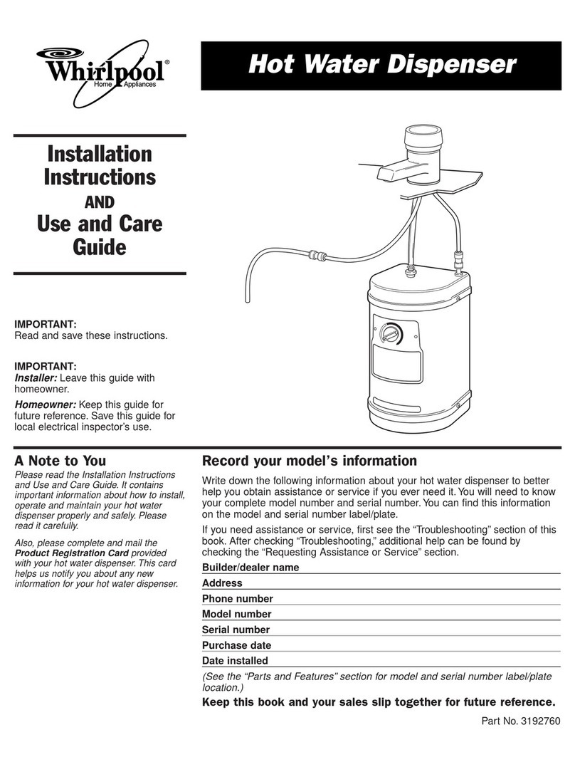Whirlpool HD1000XSC7 Manual