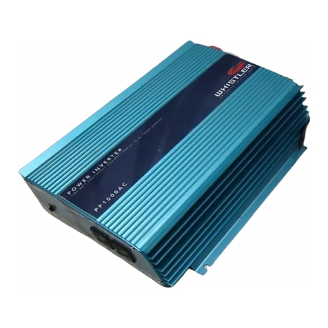 Whistler 1000 owner's manual