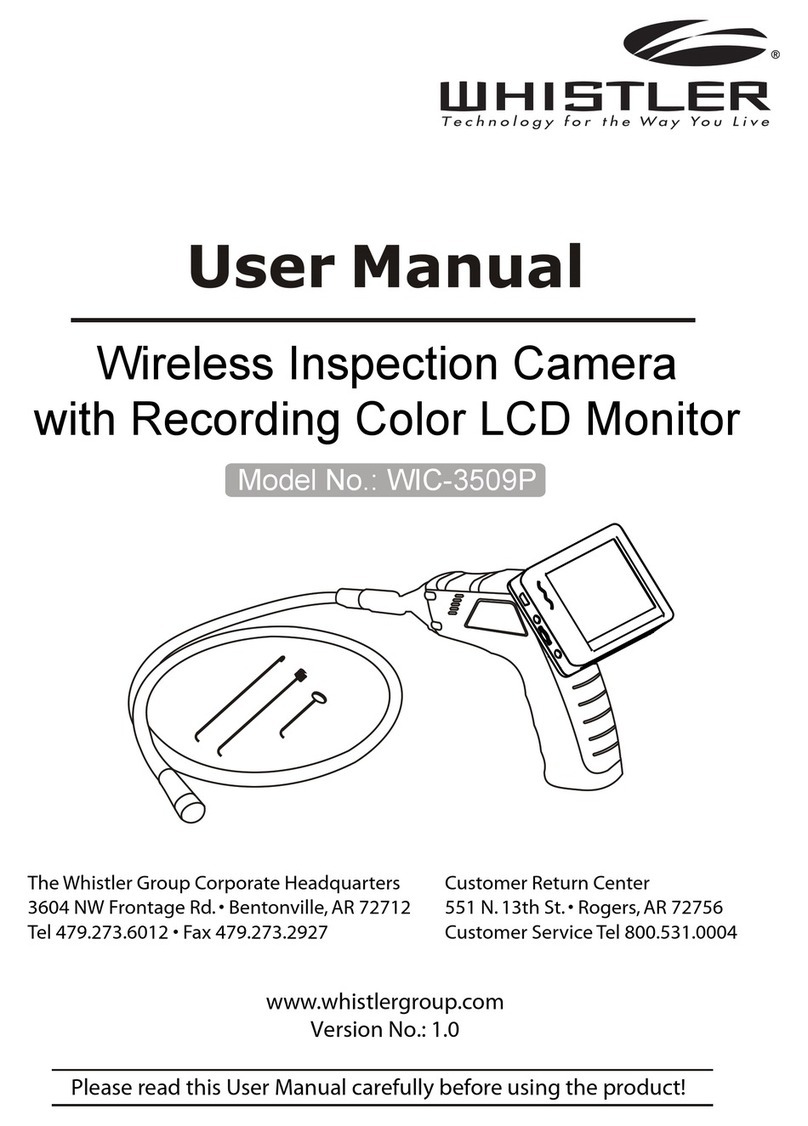 Whistler WIC-3509P user manual