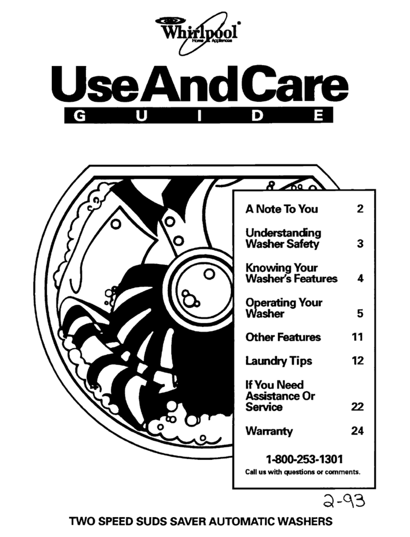 Whirlpool LSS7233AN0 User manual