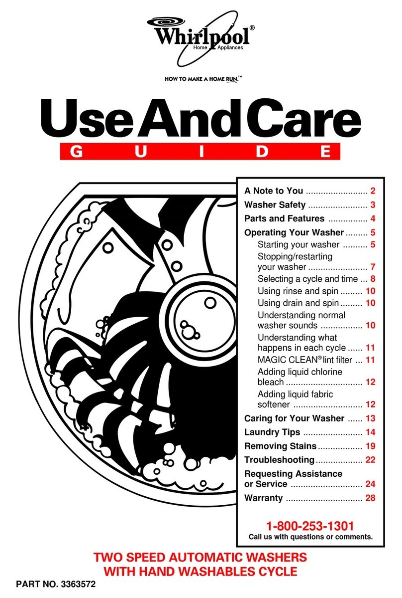 Whirlpool LSC8244EQ0 Use and care guide
