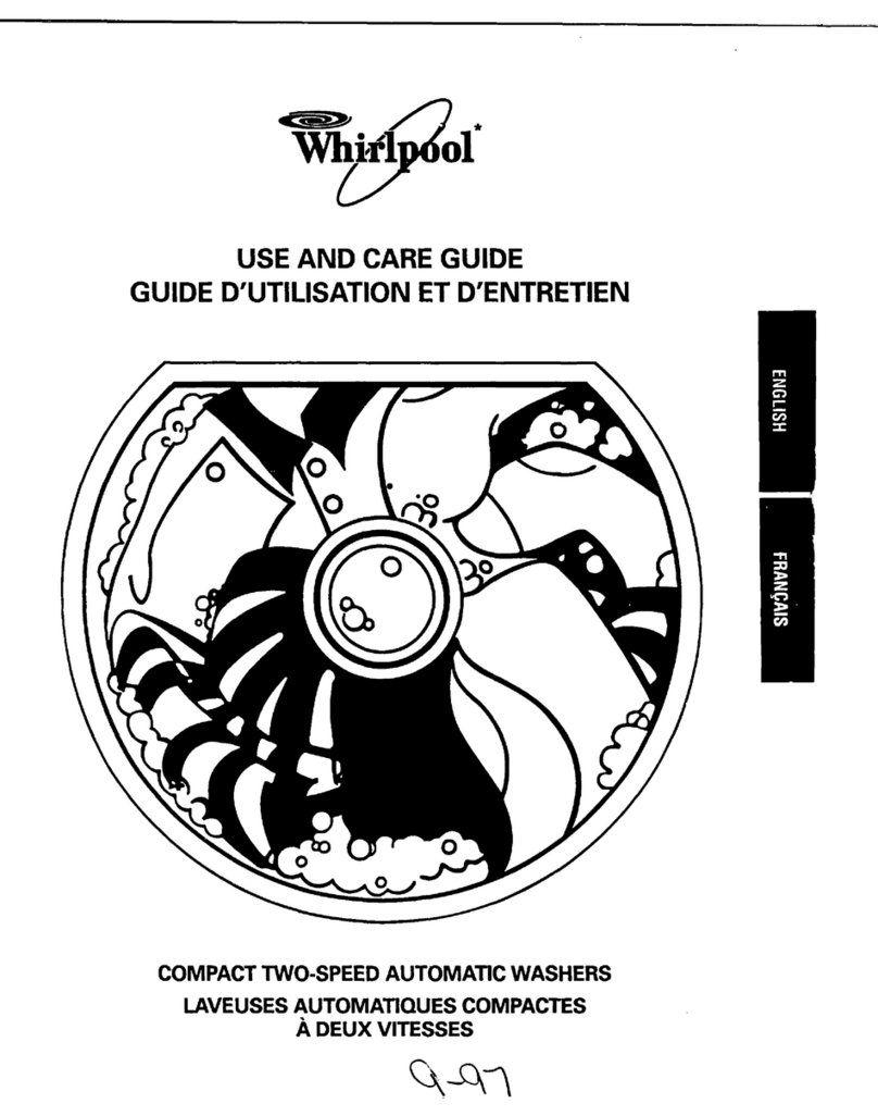 Whirlpool LCR5232DQ0 Use and care guide