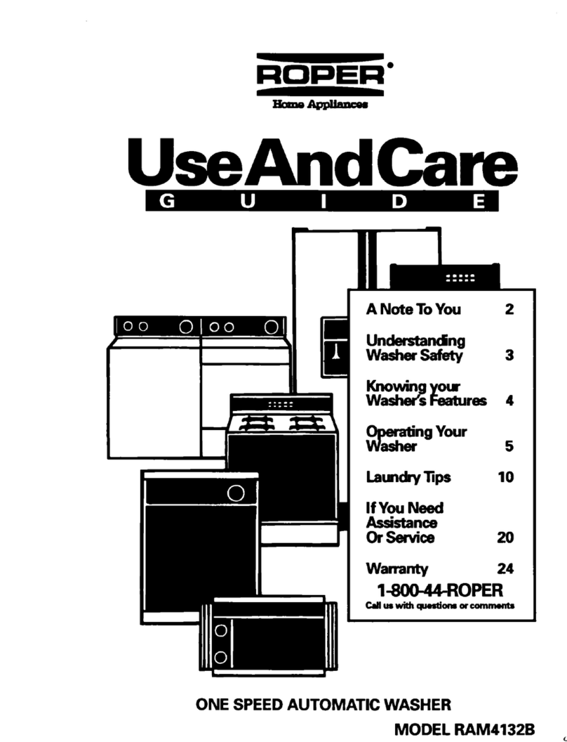 Whirlpool RAM4132B Use and care guide