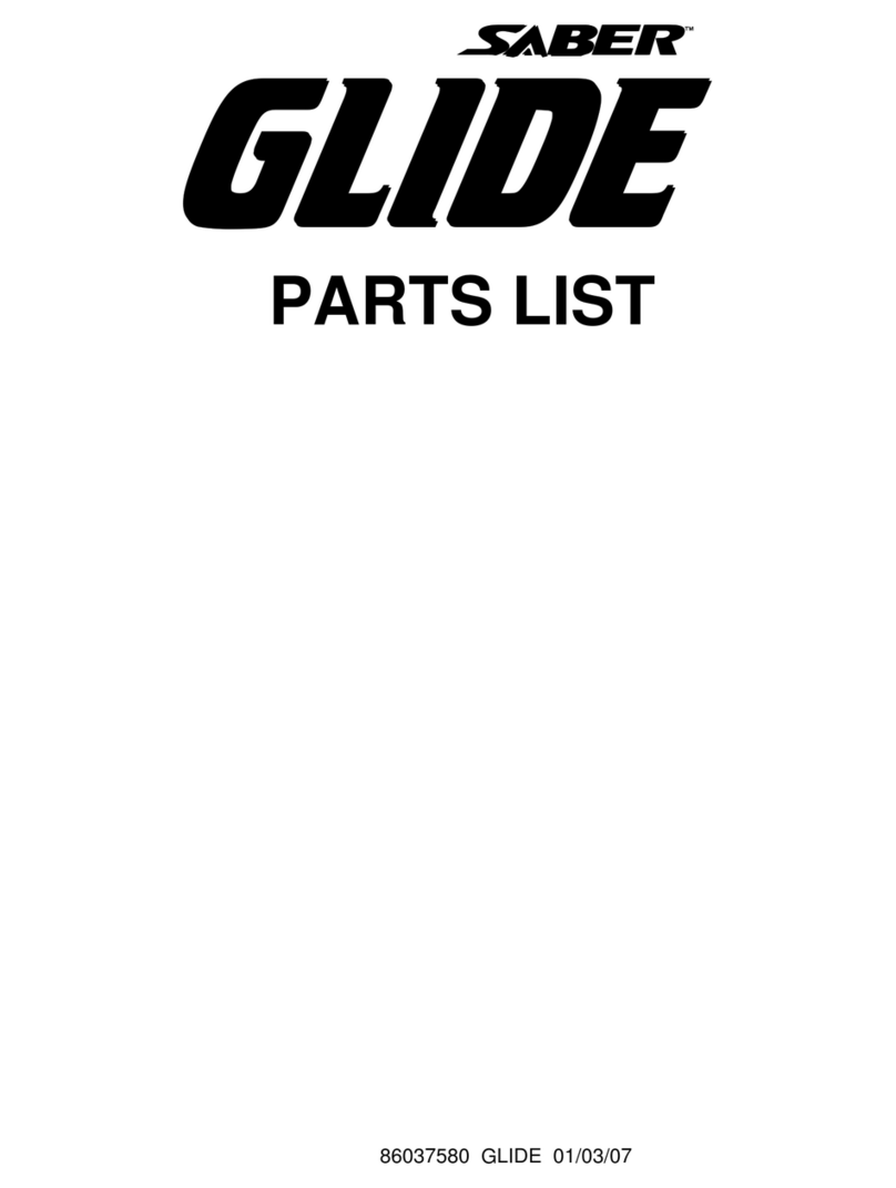 Windsor Saber Glide 86037580 User manual