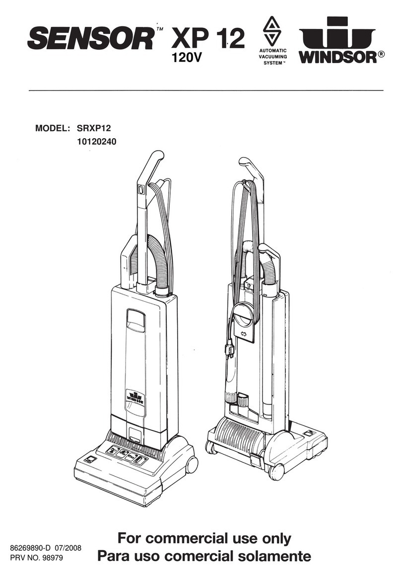 Windsor SRXP12 10120240 User manual
