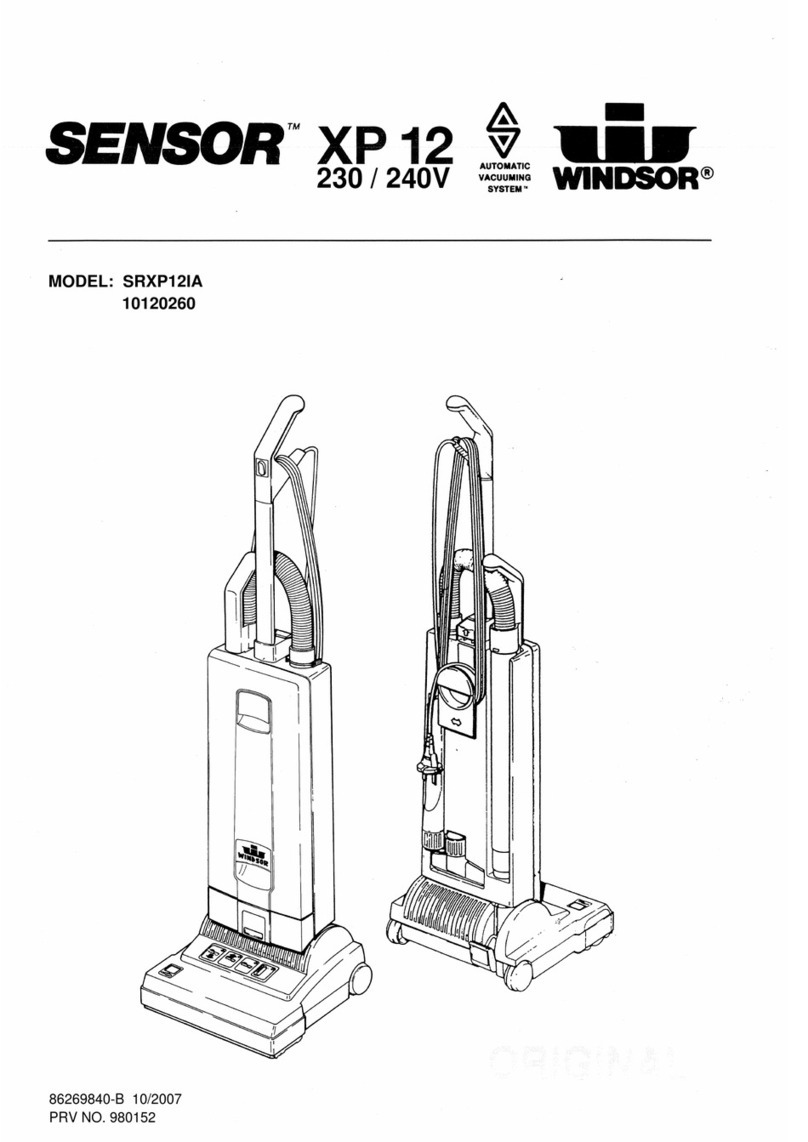 Windsor Sensor 10120260 User manual