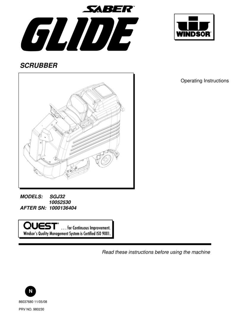 Windsor Saber Glide 10052530 User manual
