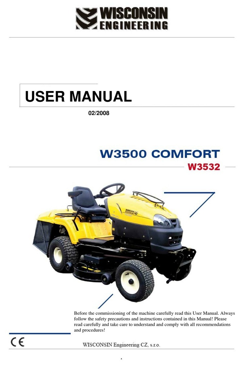Wisconsin Engineering W3500 COMFORT W3532 user manual