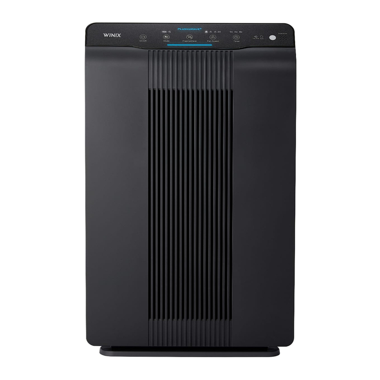 Winix Air Cleaner Operator's manual