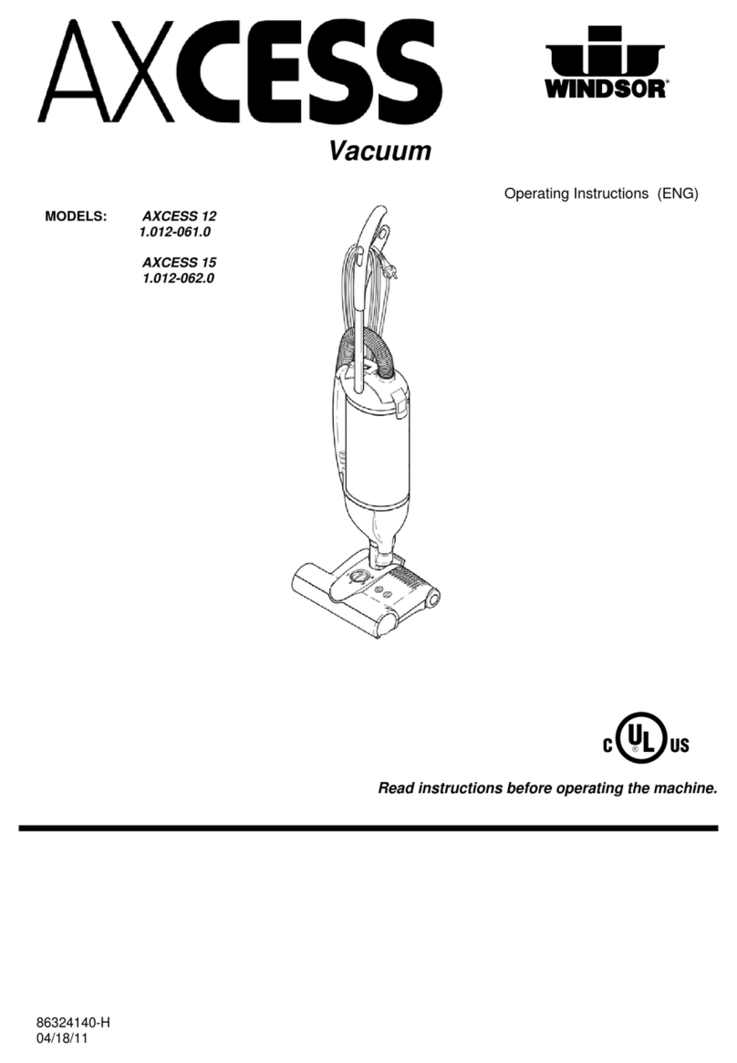 Windsor AXCESS 12 1.012-061.0 User manual