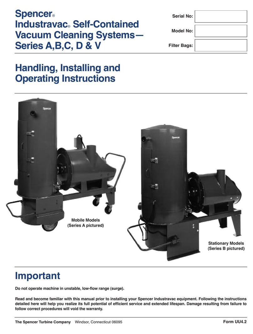 Spencer A operating instructions