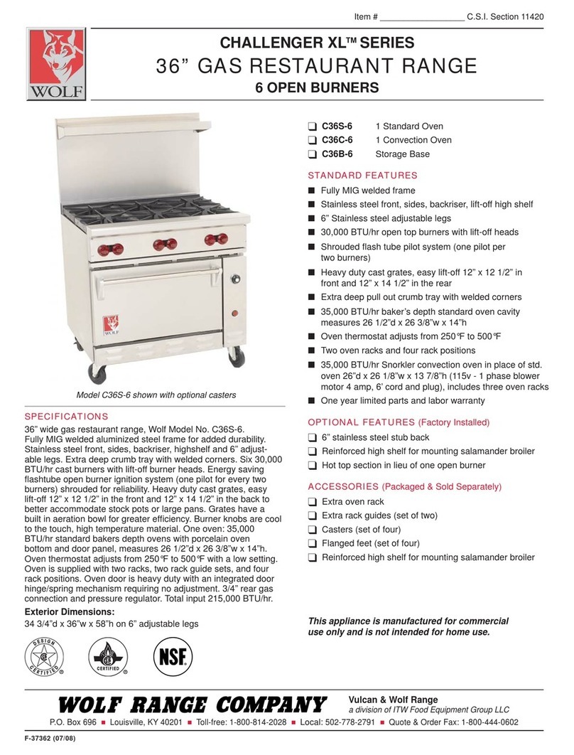 Wolf C36B-6 Specifications