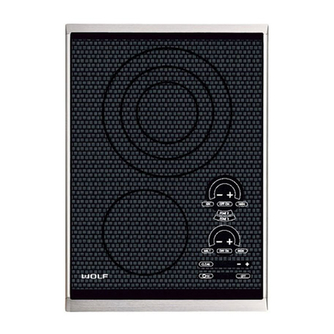 Wolf Cooktop User manual