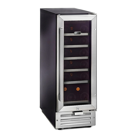 Whynter RED WHITE SPARKLING BWR-18SD User manual