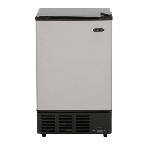 Whynter BUILT-IN ICE MAKER UIM-155 instruction manual