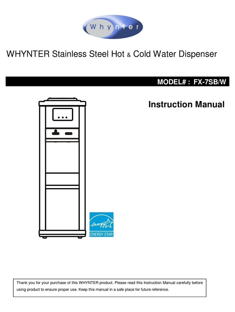 Whynter FX-7SB/W instruction manual