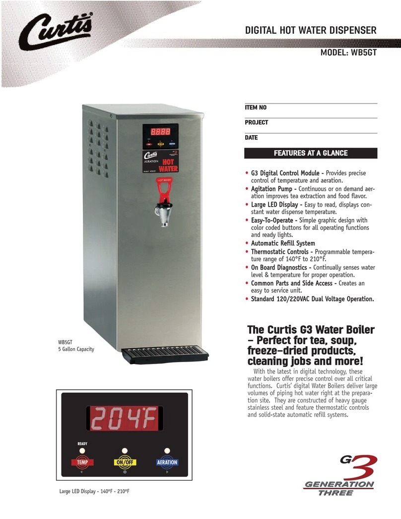 Curtis WB5GT User manual