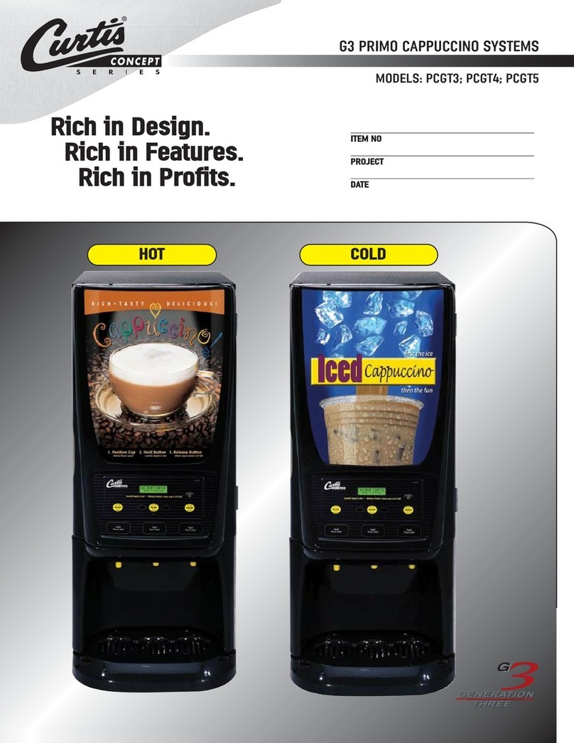 Curtis PCGT3 User manual