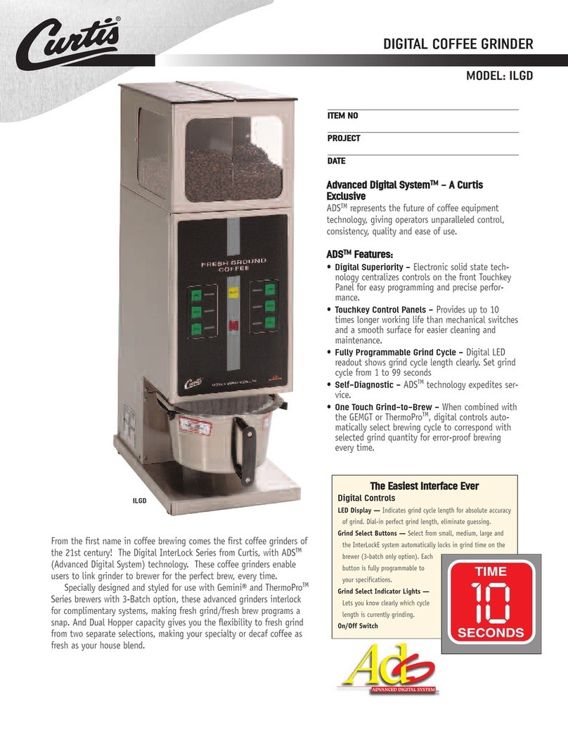 Curtis LIGD User manual