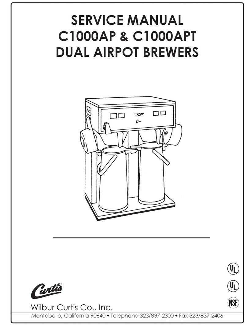 Curtis C1000AP User manual