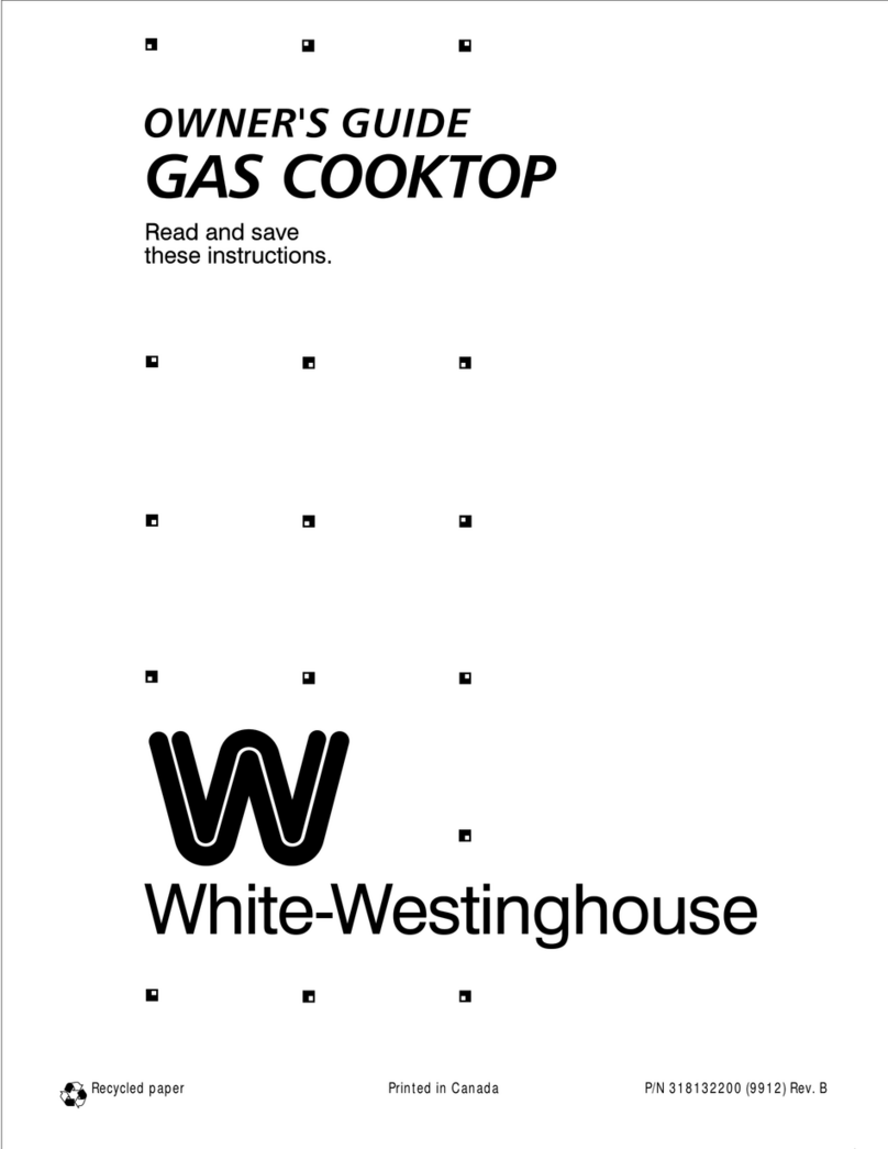 White-Westinghouse 318132200 owner's guide