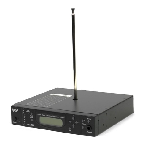 Williams Sound Personal PA PPA T35 specification Williams Sound Personal PA PPA T35 specification