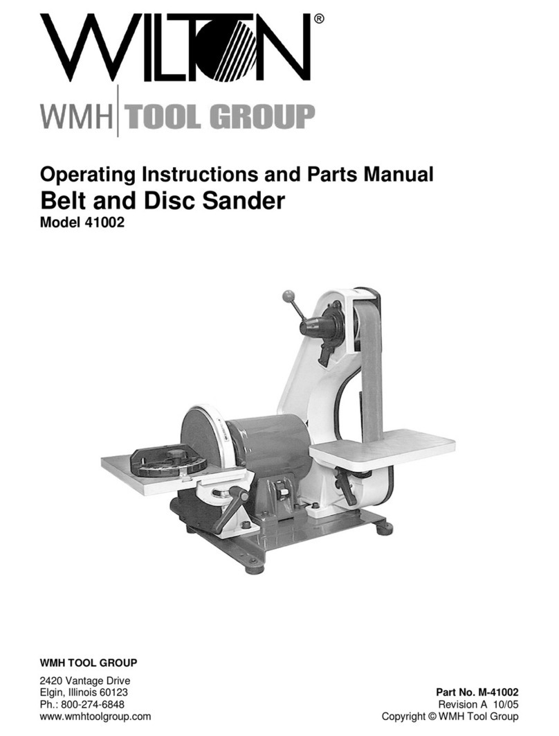 Wilton 41002 Operating instructions and parts manual
