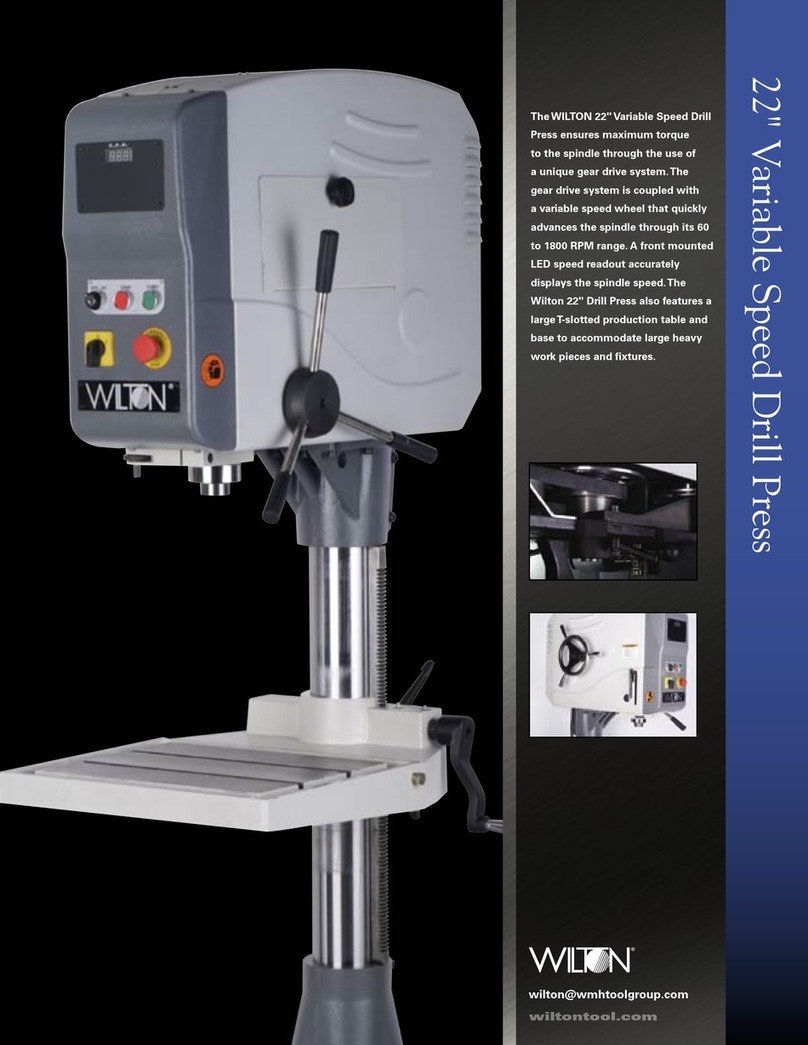 Wilton 22 User manual