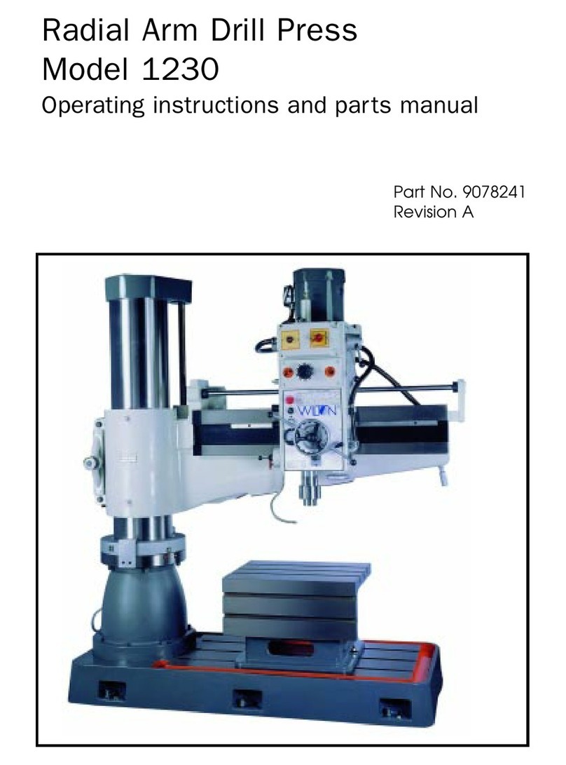 Wilton 1230 Operating instructions and parts manual