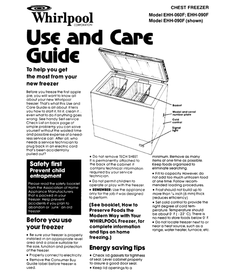 Whirlpool EHH-060F User manual