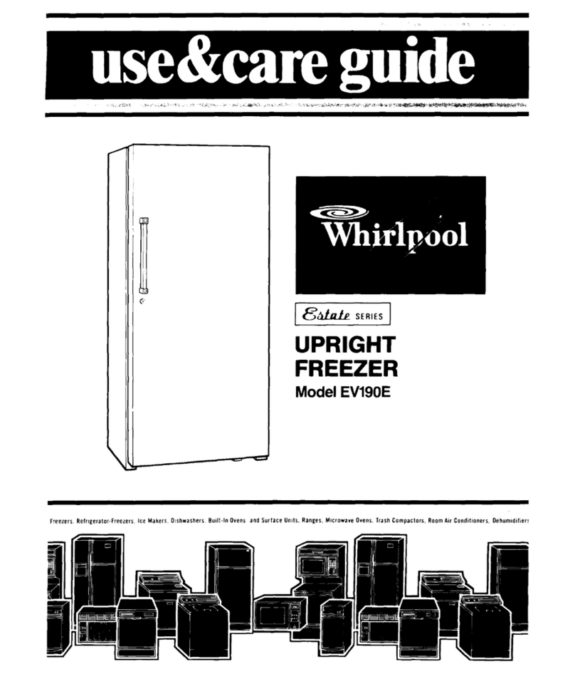 Whirlpool EV190E User manual Whirlpool EV190E User manual